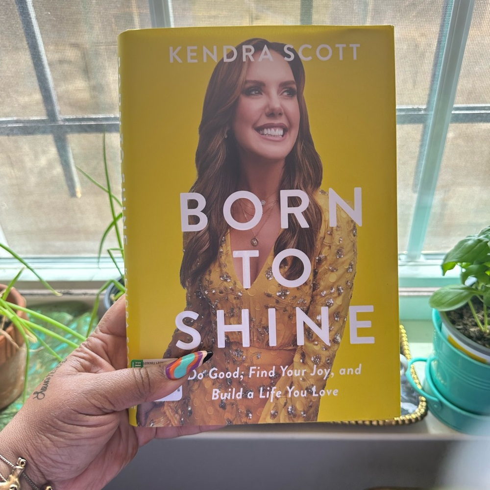 Kendra Scott 'Born to Shine' Book - Yellow Cover